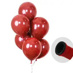 10 шт 10 дюймов красный двойной латекс воздушные шары для дня рождения шарики для свадебного украшения надувные шары Air поставка шаров для