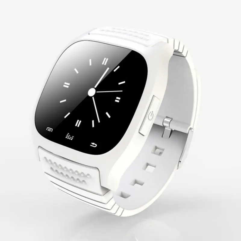 M26 унисекс модные и повседневные прямоугольные Цифровые Смарт-часы с Bluetooth с пряжкой для женщин и мужчин