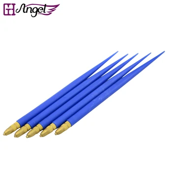 

Angels 12pcs Brass Tip Plastic Ventilating Needle Holder for Making/Repair Lace Wigs Human Hair weft Crochet Needle costura Tool