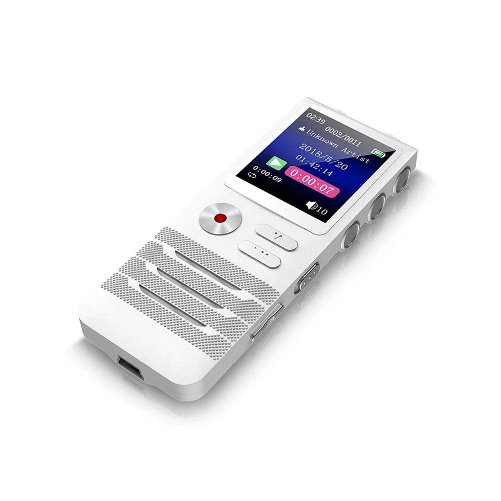 8 GB Audio Professional noise Reduction Multi Languages Голосовая активация встречи цифровой рекордер