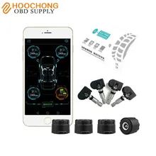 Newly Bluetooth 4 0 font b TPMS b font Systems Car Tire Pressure Monitoring System APP
