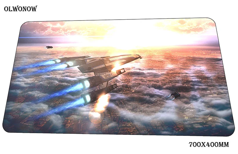 Mass effect коврик для мыши великолепный компьютерный коврик 70x40 см игровой коврик для мыши большой xl padmouse Клавиатура Игры pc gamer стол - Цвет: size 700x400x2mm