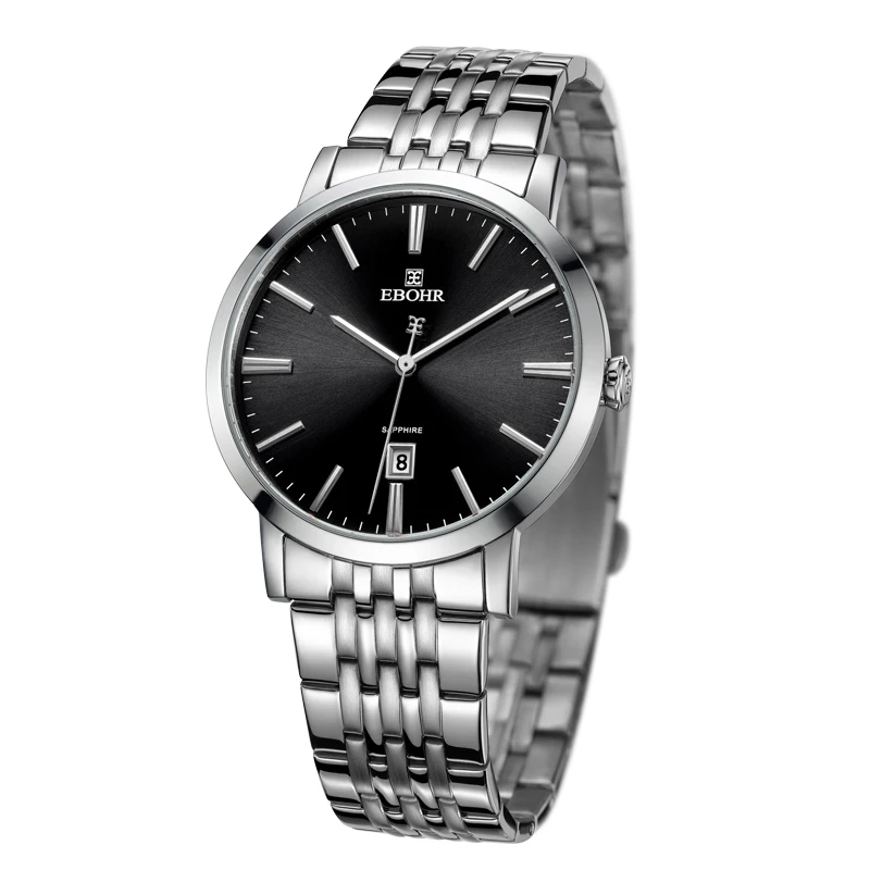 

EBOHR brand luxury machinery successful men's quartz watch men's waterproof business fashion watch 2019 new Ebohr 10890110