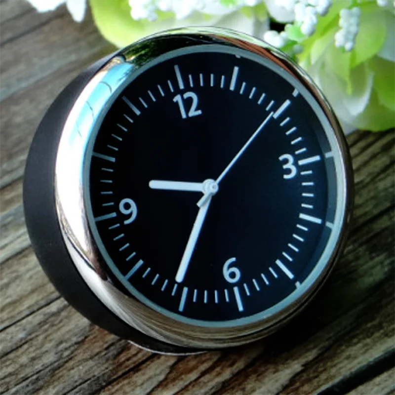 

Automobile Quartz Clock Decoration Watch Ornaments Car Watch Pointer Digital Clock Decor Auto Supplies for Auto Time Clock