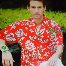 Служба остров Хайнань рубашка пляжный костюм повседневная одежда хлопок гавайи рубашки 2XL 3XL