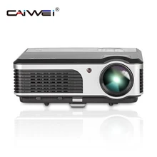 CAIWEI Digital LCD LED Projector Home Theater Proyector Support HD 1080P Video Mobile phone Labtop XBOX Google Play HDMI USB