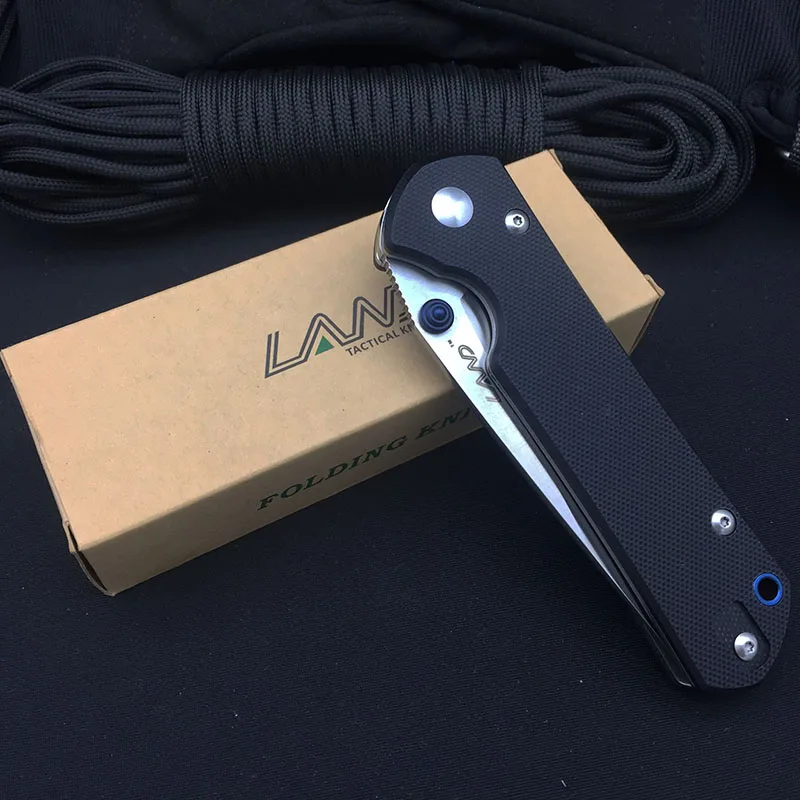 New Land 910 Plus Folding Knife 12C27 Blade G10 handle Ball Bearing Outdoor Tactical Survival Campi