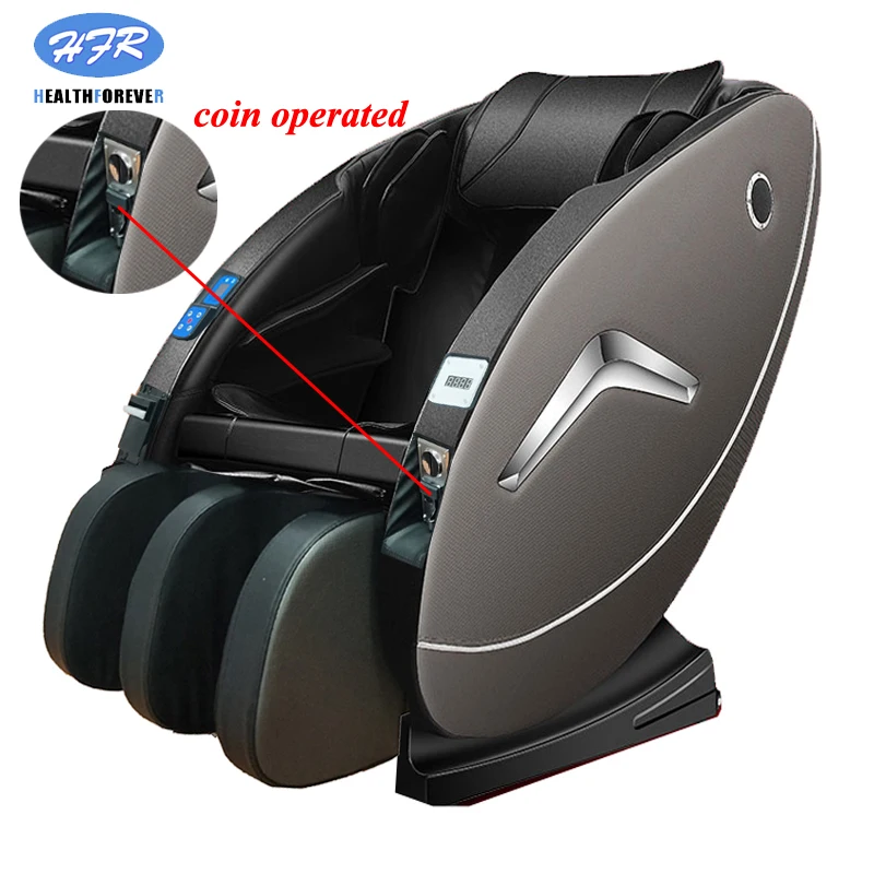 

HFR-S01-C electric full body zero gravity 4d shiatsu vending foreign currency coin operated massage chair used in mall airport