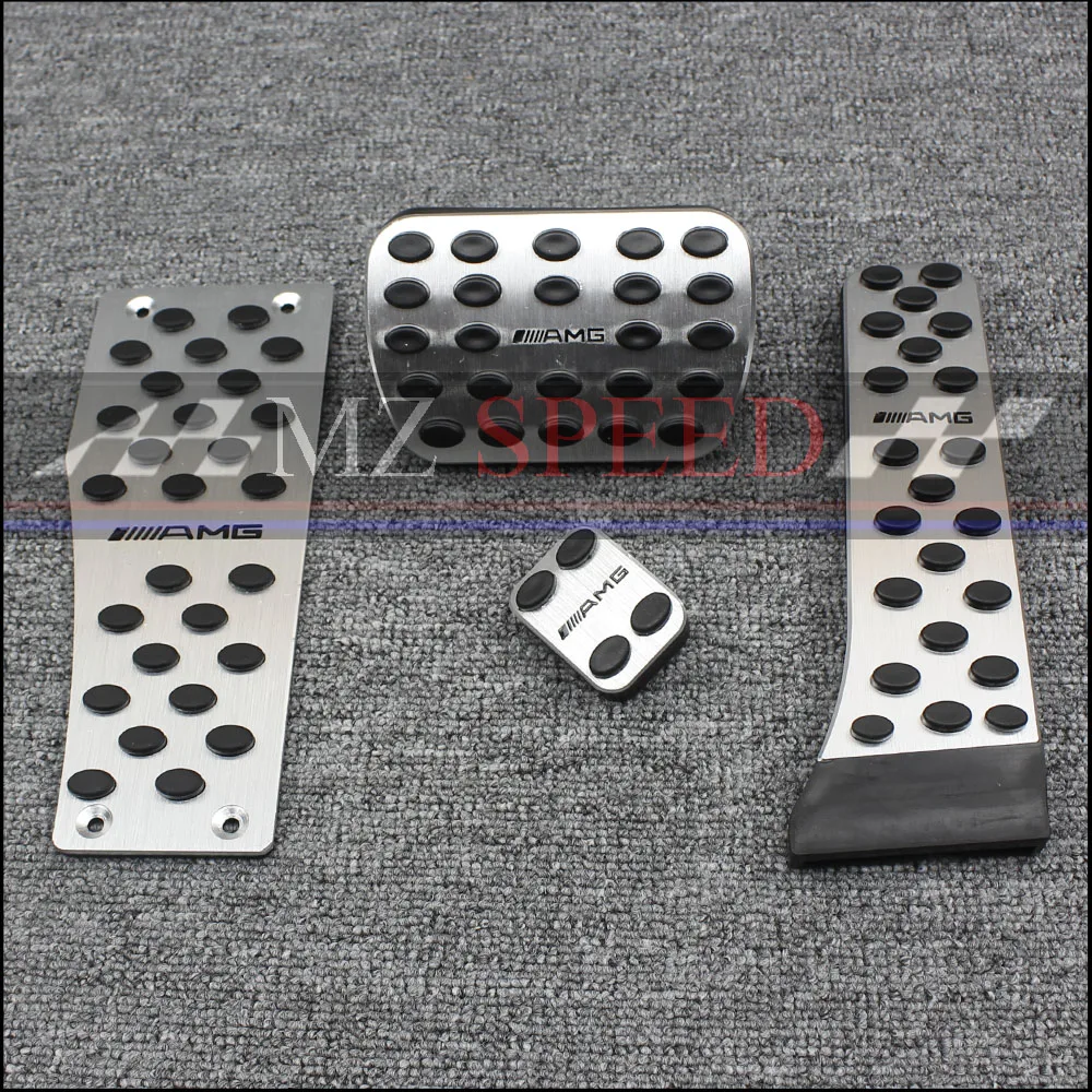 For Mercedes-Benz C E S W GLK CLS SLK AMG SL Accelerator//Gas Brake Pedal Pad Kit