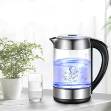 Автоматическое вырезать для большая емкость стеклянный чайник Горелка для нагрева воды