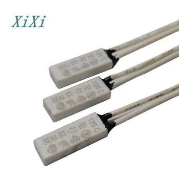 

XiXi 100PCS ST-22 250v 5A Temperature Switch Thermal control Normally closed 50/55/60/65/70/75/80/85/90/95/100 Degrees