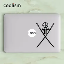 Дэдпул оружие комбинация ноутбука Наклейка стикер для Apple чехол для MacBook Air 13 Pro retina 11 12 15 дюймов Mac поверхность книга стикер