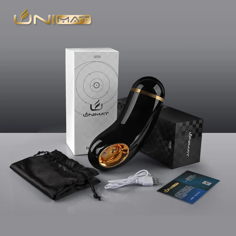 Unimat электрический мужской мастурбатор чашки USB Перезаряжаемые Вибрационный