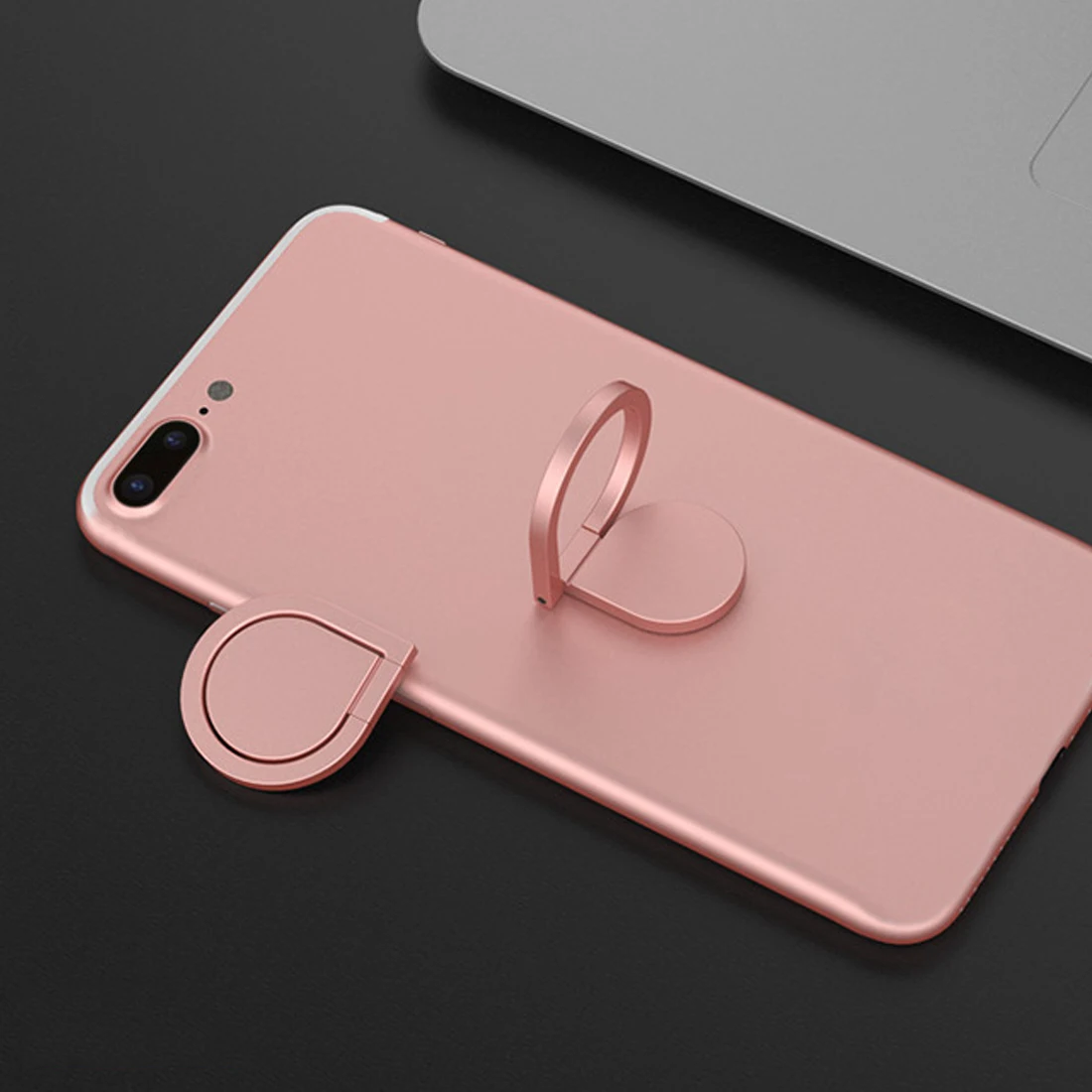Etmakit Water Droplet Phone Ring Universal 360 Degree Finger Mobile Phone Metal Stand Holder For Apple iPhone Samsung Xiaomi
