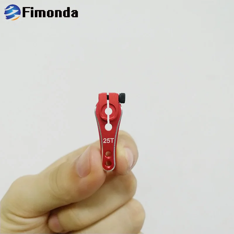 

Fimonda 25T Servo Arm 25 Teeth Alloy Reinforced Steering Servo Arm Horn for FUTABA TRX-4 Axial SCX10 HSP HPI MG995 Servo Parts