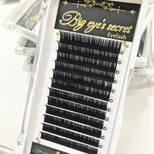 3 Лотки все Размеры и crul мягкие Поддельные Индивидуальный ресницы расширение накладные объем ресниц из Кореи для Красота