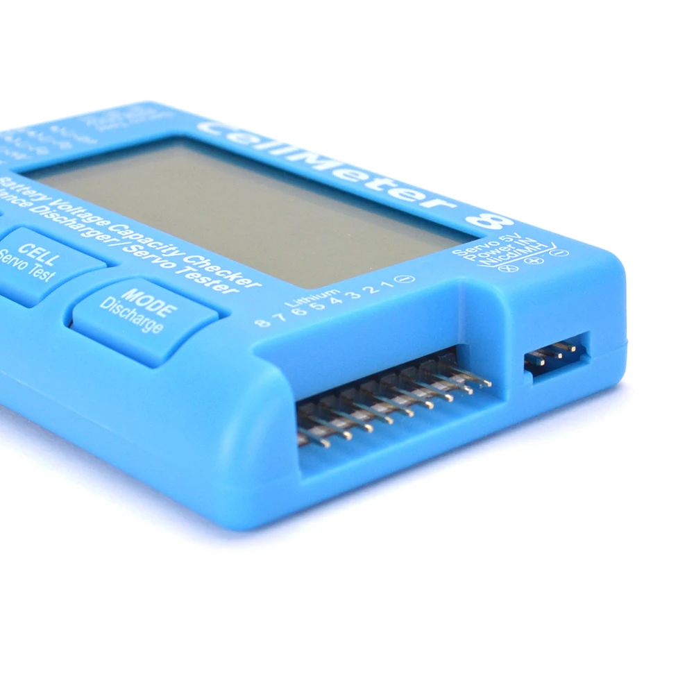 CellMeter 8 Многофункциональный цифровой силовой сервотестер 2 S для Li Po lon Fe NiCd NiMH RC