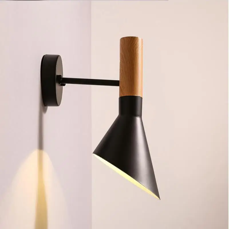 

vintage iron rock wall light sconce for Hotel room E27 led mirror light bedside Wall Lamp for bedroom Art Gallery Picture lights