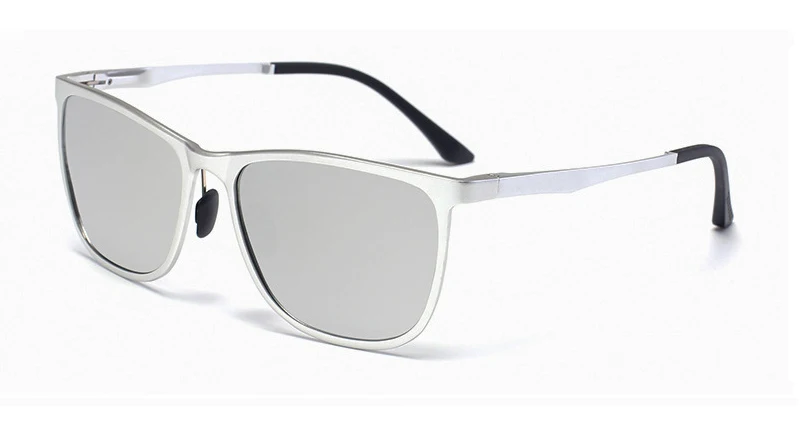ELITERA поляризованные солнцезащитные очки из алюминиево-магниевого сплава, мужские винтажные очки, аксессуары, солнцезащитные очки для мужчин, gafas de sol 6561 - Цвет линз: silver