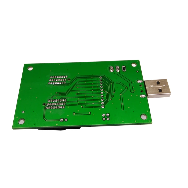  Enchufe/Adaptador eMCP162 BGA186 con adaptador de programación clamshell USB HDD memoria flash móvi