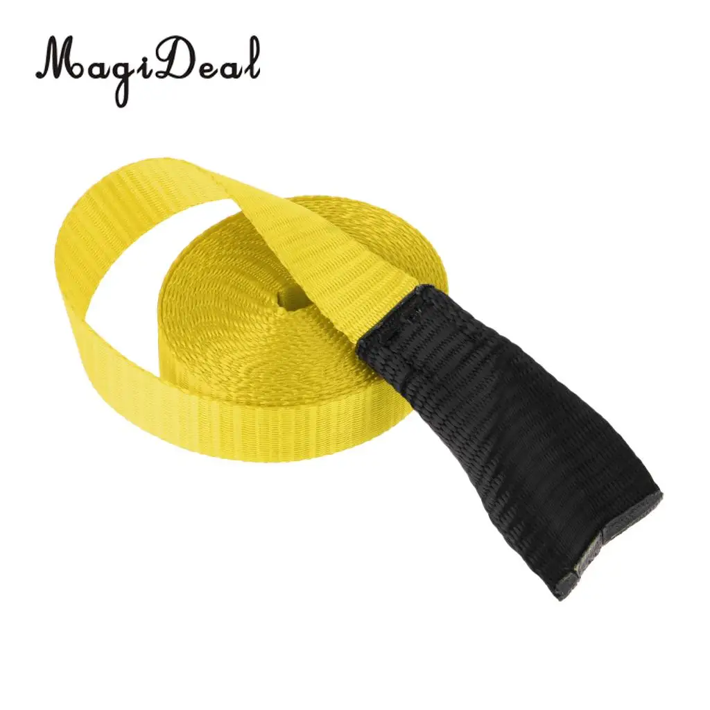 MagiDeal SUP 300cm 25mm Kayak Canoe Tie Down Strap Pack Lash Belt Metal Buckle for Dinghy Surfing Rafting Surfboard Accessory