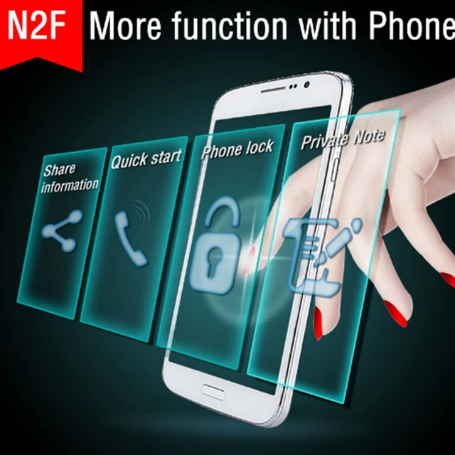 online shop newest jakcom n2 smart nail product of access control blank credit cards for sale