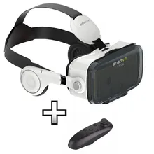 3D VR Virtual Reality Headset Z4 BOBOVR glasses 120 Degrees 3D Movie Video Game Private Theater with Headphone + gamepad