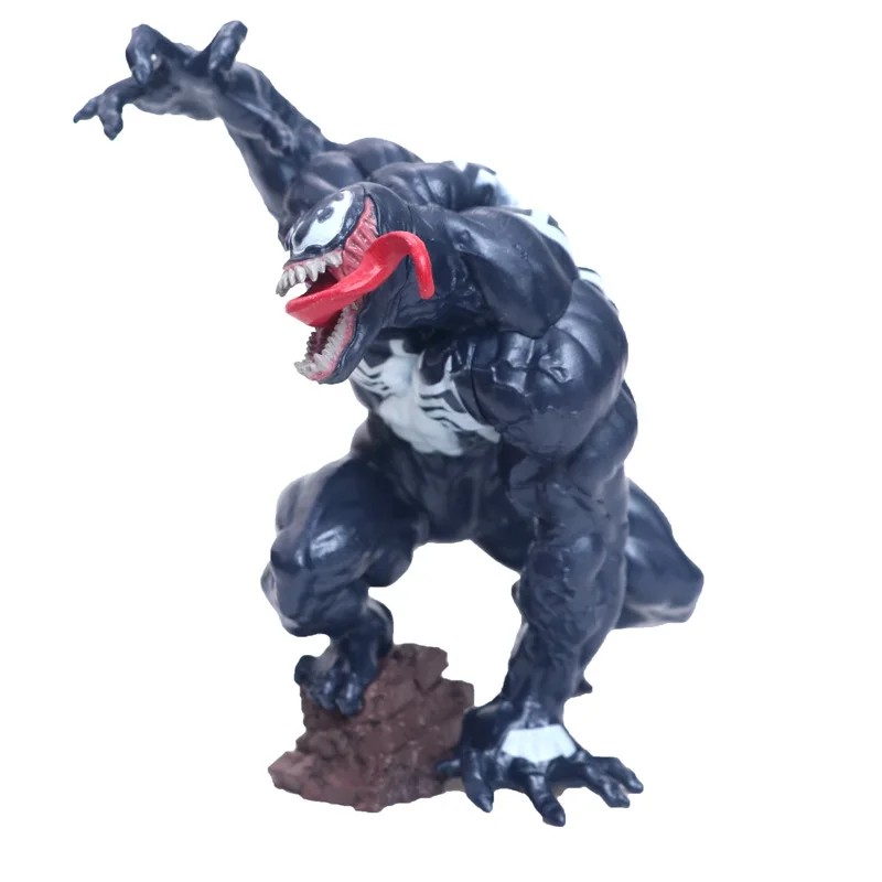 

12cm Marvel Super Hero Venom Joint Removable PVC Action Figure Model Toy Hand Children's Birthday Christmas Gift Box