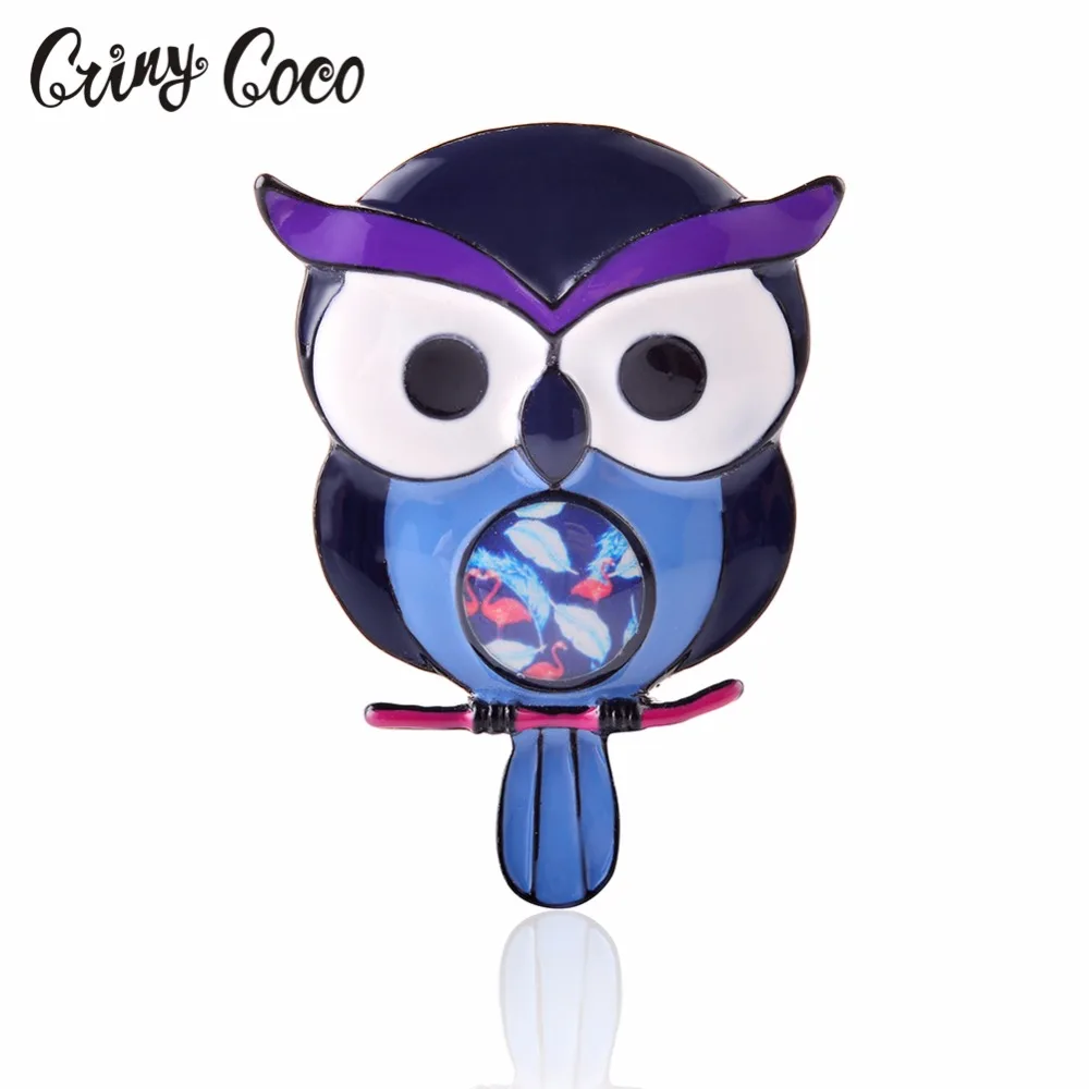 

Vintage Cute Pins & Brooches Fashion Animal Owl Coat Collar Pins For Girls Colorful Enamel Brooch Party Jewelry Scarf Decoration
