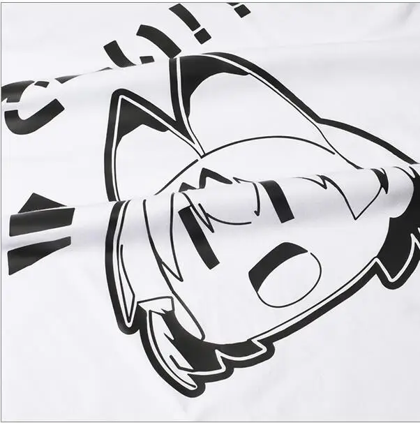 Новая Милая футболка от Kemono Friends модная с надписью Game serval хлопковые топы коротким
