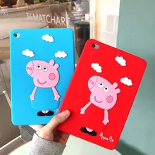 Мягкий силиконовый чехол для задней панели Чехол для iPad 9,7 Pro 9,7 10,5 Планшет милый колышек чехол Обложка для iPad 2/3/4/iPad воздуха 1 2 Mini 1 2 3 4 Funda