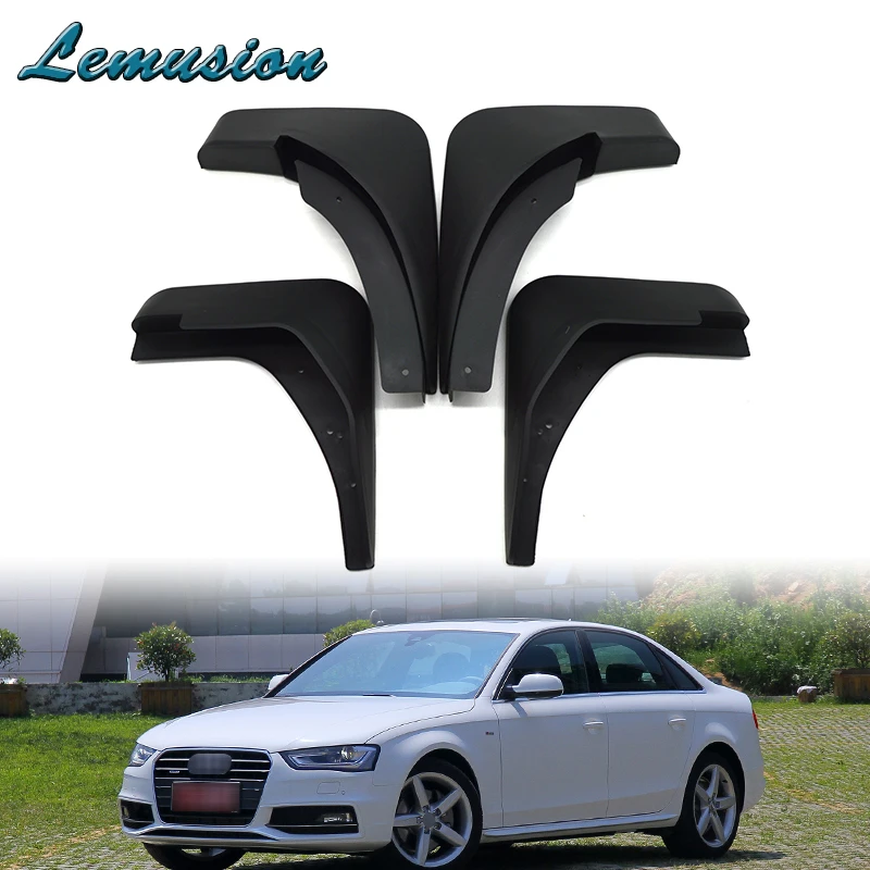 

1Set Car Front Rear Mudguards For Audi A4 B8 2008 2009 2010 2011 2012 2013 2014 2015 Accessories Splash Guard Car-styling Fender