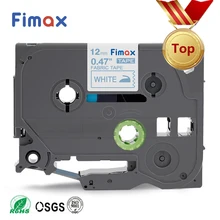 TZe-FA3 TZe-FA231 совместимый для Brother P touch тканевая железная лента для этикеток TZeFA3 TZ-FA3 12 мм для Brother P-touch принтер этикеток