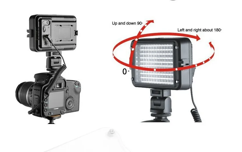 Viltrox LL-162VT LED Регулируемая Цветовая температура для Viltrox LL-162VT LED Регулируемая Цветовая температура Горячая