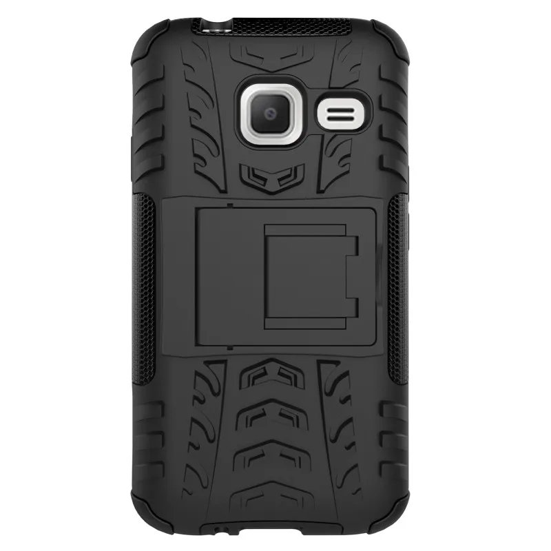 Для Samsung Galaxy J1 мини J105 J105H J105F шин жесткие двойной Слои Гибридный Жесткий Стенд Броня Обязанность чехол для samsung J1 NXT Duos