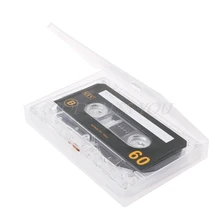 Стандартная кассета пустая лента пустая 60 минут аудио запись для речевого музыкального проигрывателя