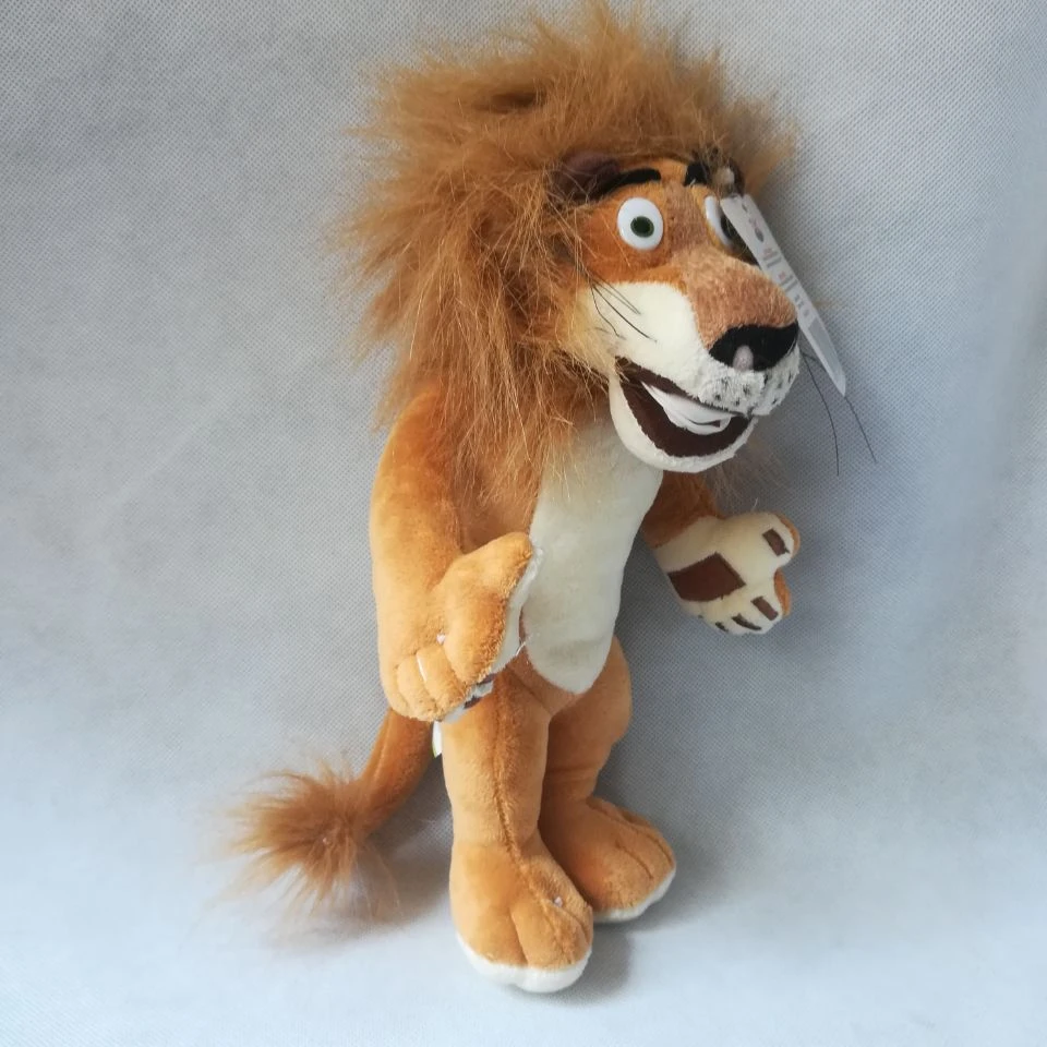 Peluche Du Lion De Madagascar Belle Poupee Douce De 28cm Jouet Pour Bebe Cadeau D Anniversaire W2677 Aliexpress Jeux Et Loisirs