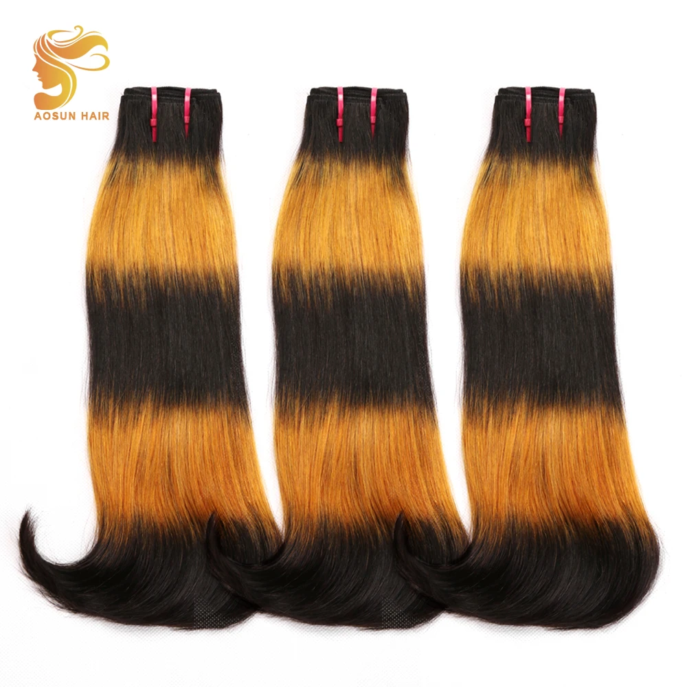 AOSUN HAIR Ombre Human Hair Brazilian