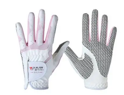 Новые перчатки для гольфа PGM микрофибры ткани скольжения женские модели перчатки от производителя - Цвет: 3
