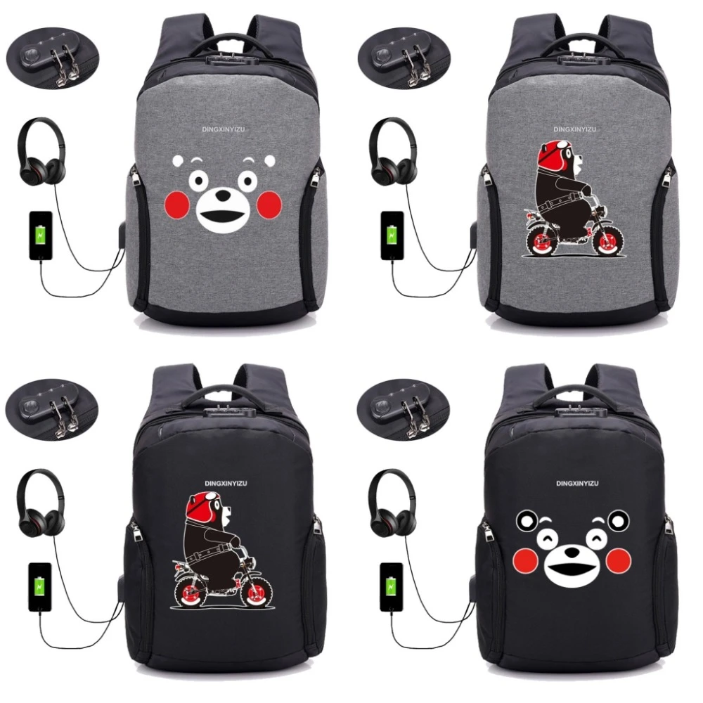 Anime Cute Cartoon Kumamon Backpack Usb External Hole Backpack School Bags Student Book Bag Unisex Rucksack 6 Style Backpacks Aliexpress Titanic nautical transportation collectable books/publications. aliexpress