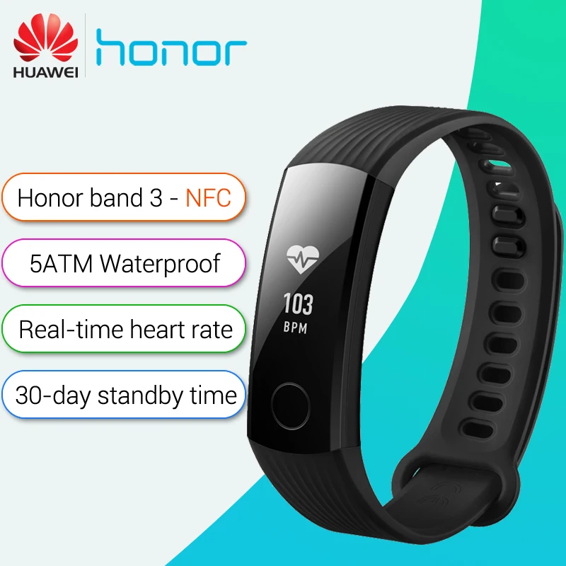 nfc honor band 3