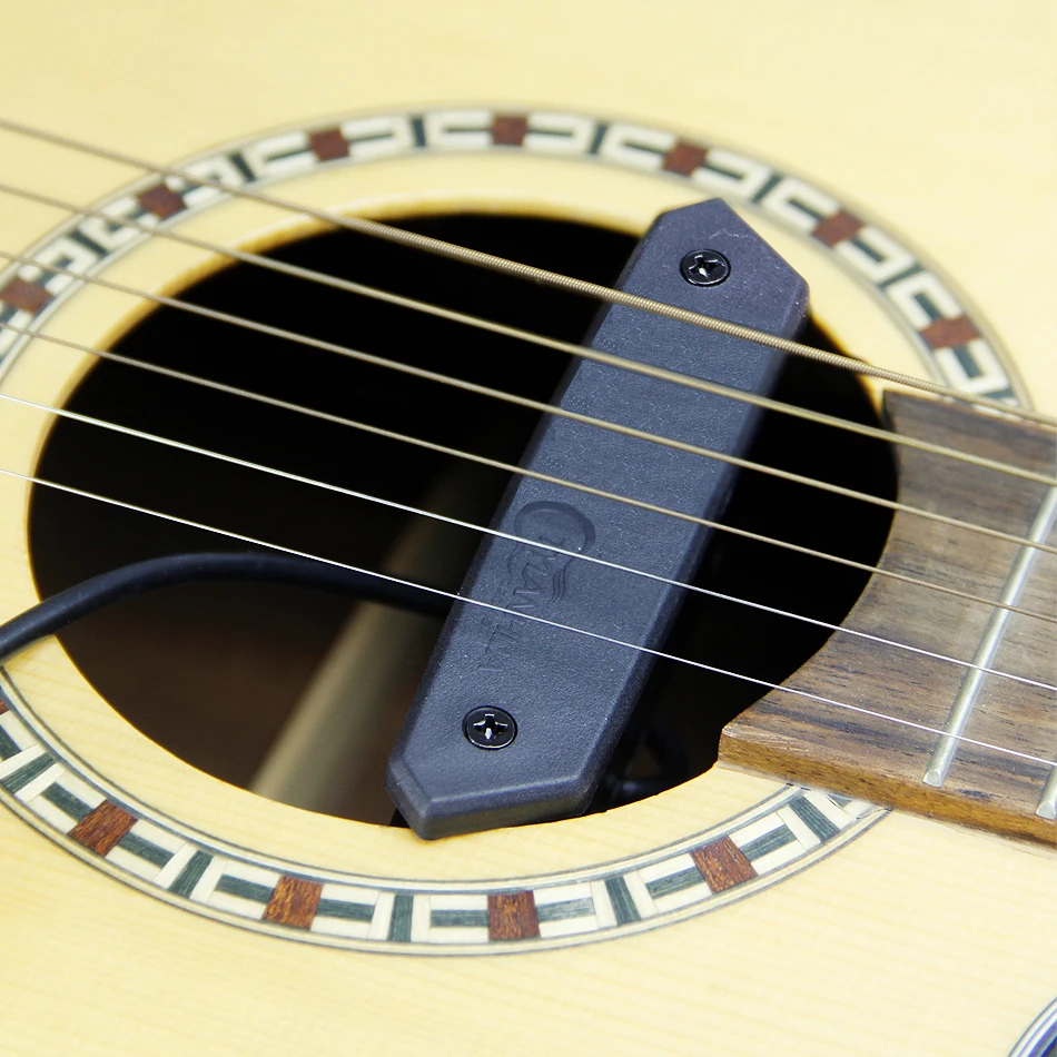 

SKYSONIC T-901 Humbucker Soundhole Guitar Pickup with Piezo Available for the sound-hole with 81-98mm Guitar Accessories