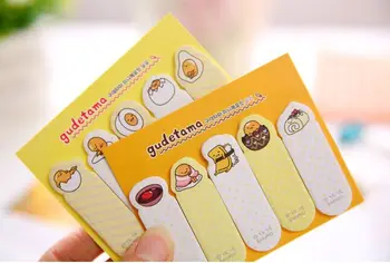 

Kawaii gudetama egg Sticky Notes N Times Stickers Memo Pad Memo Flags Index Pad Bookmark for office school supply