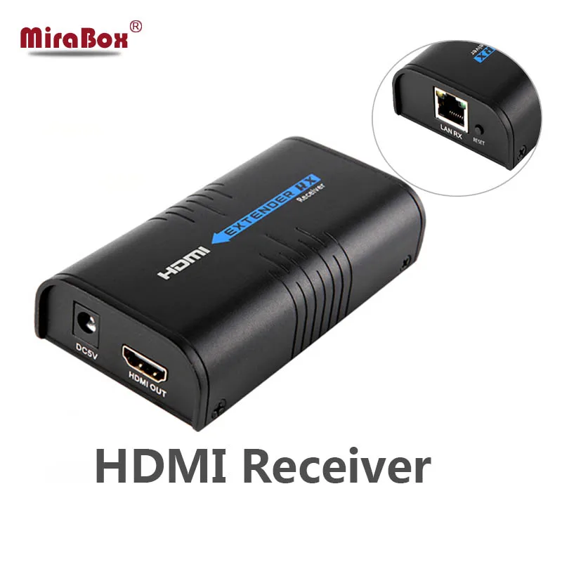 HSV373 HDMI удлинитель TX по TCP/IP UTP/STP CAT5e/6 Rj45 LAN HDMI сплиттер поддержка 1080p HDMI удлинитель работает как hdmi сплиттер - Цвет: Receivers RX