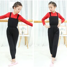 Новое поступление, весенне-осенний Повседневный свободный однотонный спортивный комбинезон на бретелях, Комбинезоны Длинные Комбинезоны из хлопка для детей