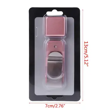 

Professional Aluminum Pocket Billiard Chalk Case Box with Fixed Clip Tool Indoor Sports Accessories