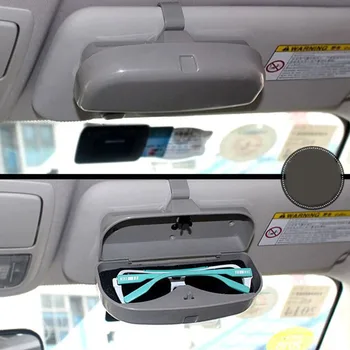 

Auto Car Glasses Clip Ticket Card Clamp Car Glasses Cases Car Sun Visor Sunglasses Holder For Car Accessories