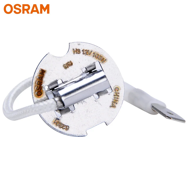 Лампа Ксеноновая OSRAM H3 12 V 100 W 62201 PK22s супер ралли по бездорожью галогенная Автомобильная фара противотуманные лампы более высокую яркость(однометный