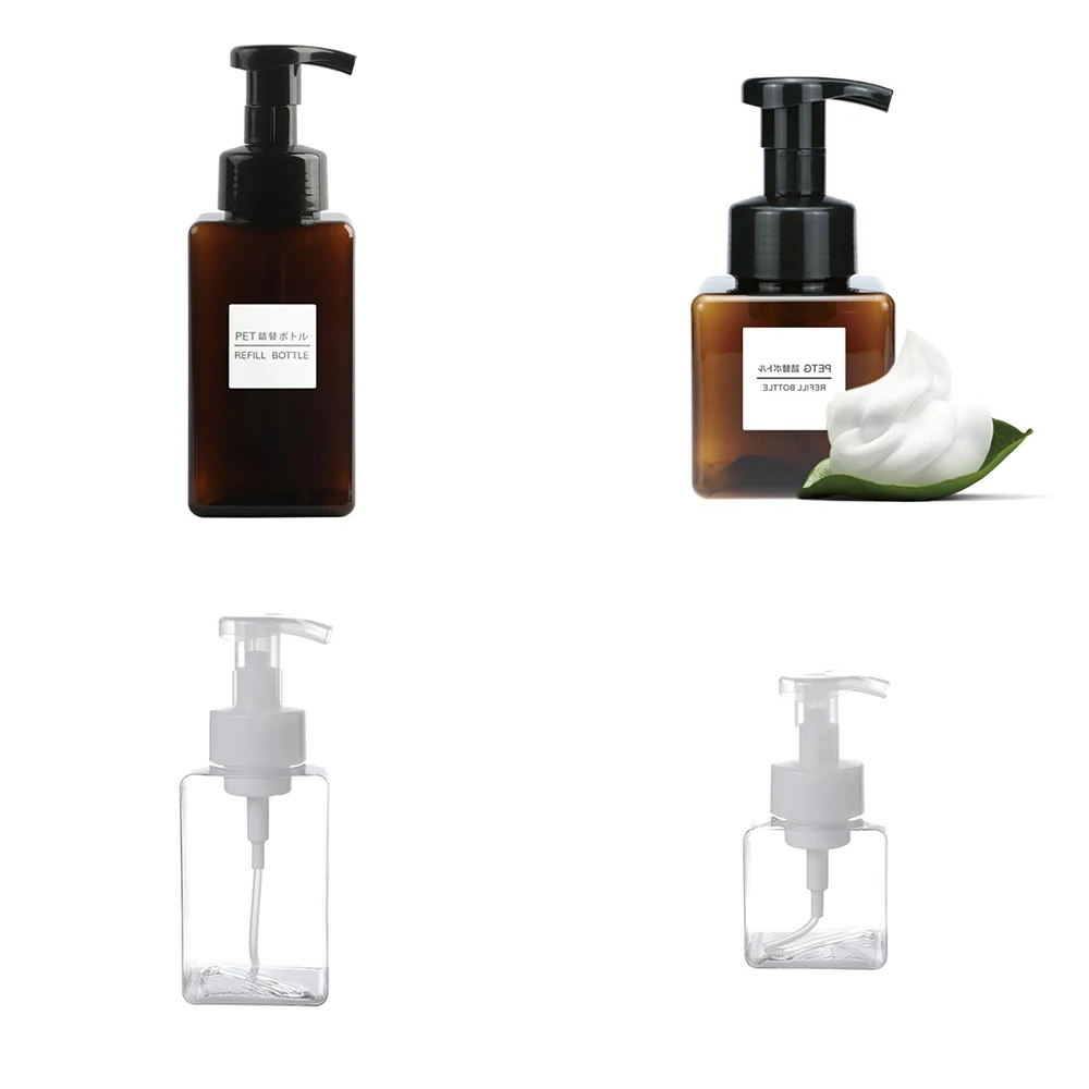 

Portable Foaming Bottle Liquid Soap Bottling Shampoo Lotion Shower Pump Dispenser Container for Outdoor Travel