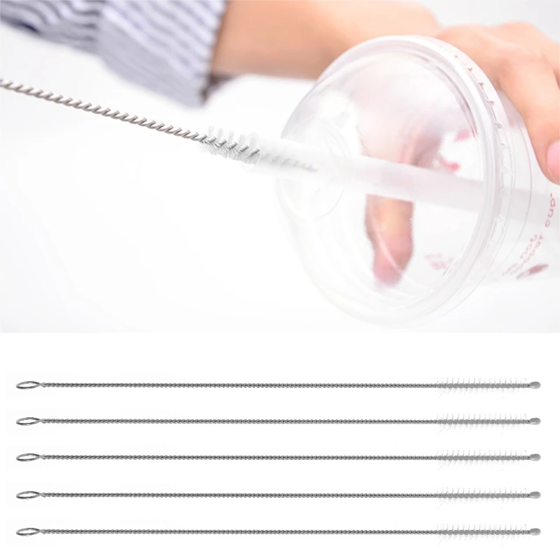 

5pcs Baby Bottle Cleaning Washing Brushes Kitchen Teapot Nozzle Cleaning Tool
